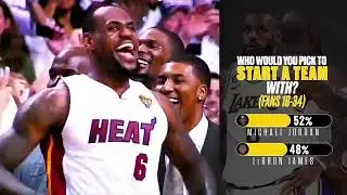 WHO' S THE GREATEST OF ALL TIME(GOAT)IN NBA MICHAEL JORDAN OR LEBRON JAMES.