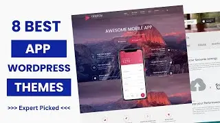 8 Best App Showcase WordPress Themes 2025 | App Landing Page WordPress Theme