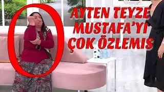 Ayten Teyze Mustafa Bey'in Neyini Özlemiş?? #AytenKorkmaz #AytenTeyze #EsraErolAyten