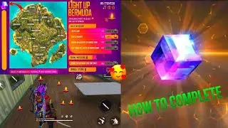 Freefire light🪔up Bermuda event in Tamil || how to collect 🪔 batch ||