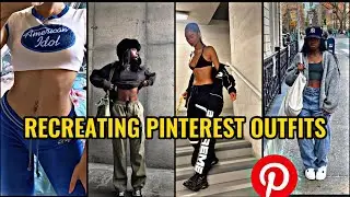 recreating pinterest outfits | trendy, street wear, fall fits