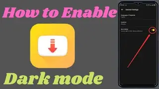 #snaptubedarkmode#techdarweshh/How to SnapTube dark mode Enable