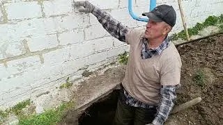 Копай глубже, кидай дальше, наконец то вода уходит и приходит. Внесли изюминку в наш быт.