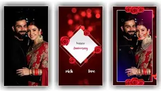 Wedding Anniversary||Happy Anniversary|| kinemaster new video editing ||New Green Screen Video 2021