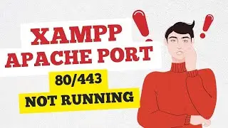 [Solve] Port 80 / 443 errors in XAMPP server || Error : Apache shutdown unexpectedly