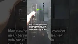 Cara Atur Suhu Mode Liburan pada Kulkas #fridge