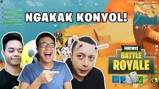 NGAKAK TAPI TOXIC! - Fortnite: Battle Royale (w/ rezaoktovian, PokoPow, slud1c)