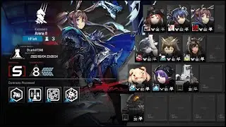 [ Arknights ] CC#8 Daily Stage Day 6 Risk 8 ft. Ash & Ch'en
