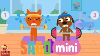 Sago Mini Apartment | Квартира Саго Мини | Как кошка к друзьям в гости ходила | мультики для детей