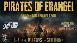 THE PIRATES OF ERANGEL | a PUBG Mobile Pirate event!! (Advanced Custom Rooms Live)