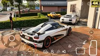 Koenigsegg Agera, Bugatti Veyron & Pagani Zonda | Car Parking Multiplayer 2 Gameplay 