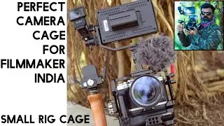 How to 101 SmallRig Video Cage Mount Explained [Nato Rail, Arri Locating Pins]| Tech Stuff in India
