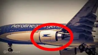 Comunicación: Explotó turbina de Aerolineas Argentinas | @FranMazz Noticia Flash