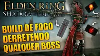 ESSA BUILD DE FOGO É MUITO OP - ELDEN RING