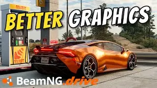 How To Improve BeamNG Graphics with Mods! (Ultra Realism Tutorial)