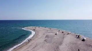 Poseidi Beach Chalkidiki - Aerial Drone