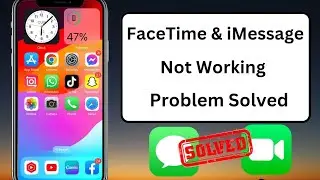 How to Fix Waiting for Activation in iMessage and FaceTime || Facetime & iMessage Not Working iOS 17
