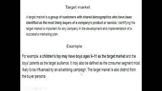 Marketing  process