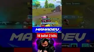 10 bullets 2 kills 🔥🔥 #bgmi #pubgmobile #shorts