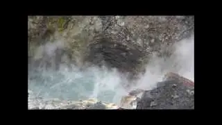 Lokhon volcano Indonesia