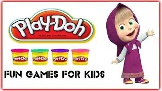 Mawa Kawa Play Doh - Play Dough MAWA KAWA - How To Make Masha