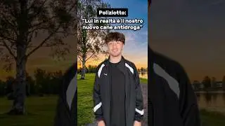Quando giochi con un cane della polizia😭