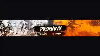 Youtube kapak fotoğrafı (youtube banner ) psd free file Progan X Studio
