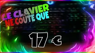 LE MEILLEUR CLAVIER GAMER A MOINS DE 20€ ?! (UTECHSMART SATURN)
