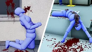 Euphoria Ragdoll Physics & Brutal Kills - HyperBox Compilation 