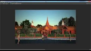 Museum 3d Render in Maya - Trailer