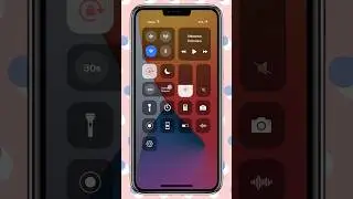 iOS Style Control Center in Android 📱 #ios #iphone #iphone15