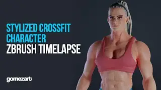 Sculpting Stylized CrossFit Anatomy
