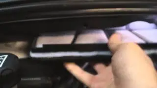 Cabin filter Citroen C4, replacement with the ''correct'' one.