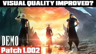 Final Fantasy 7 Rebirth PS5 Demo Patch 1.002 - Picture Quality Improved?