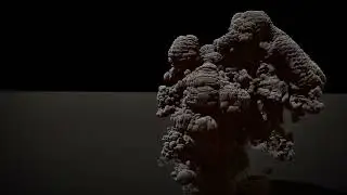 Houdini pyro advance explosion: Divergence, Bump, and custom Velocity Fields