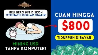 Tidurpun Dibayar! Aplikasi Penghasil Uang Crypto yg bisa KAMU COBA | Full Tutorial (Disertai Bukti)