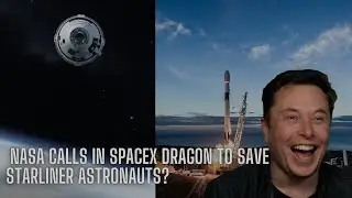 Breaking News NASA Calls in SpaceX Dragon to Save Starliner Astronauts? 🚀💫 #spacex #starliner #nasa