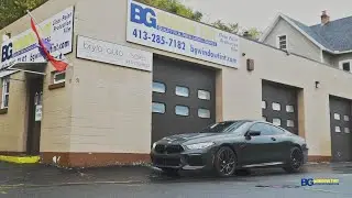BG Window Tint // BMW M8 // VSP Videography