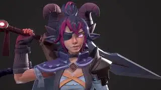 Zoe - Draconic Demon - Turntable