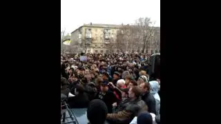 Русская весна в Донецке! Митинг под Донецкой ОГА 1 марта!