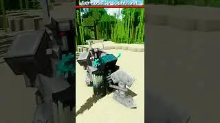 Ferrous Wroughtnaut Vs Warden |Minecraft|