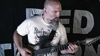 Blood Red Throne - Nonagon (Guitar Playthrough)