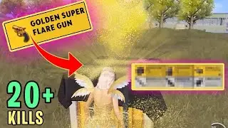 NEW GOLDEN SUPER Flare Gun in PUBG Mobile