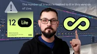 How to get Unlimited tracks in Ableton Live Intro?