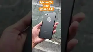 iphone 7+ convert into iphone 14 pro max#shorts #iphone #iphone14promax