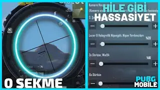 HİLE GİBİ HASSASİYET AYARLARI!! 0 SEKME | Pubg Mobile