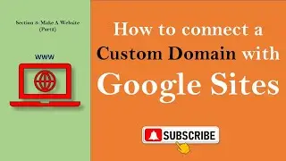 How to connect Custom Domain with Google Sites | The RISD