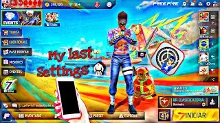 My last Settings ⚙️iPhone 8📱DPI + HUD💥Free Fire Highlights 🇾🇹⚡️