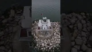 U.S.A Black Rock Harbor Lighthouse Penfield Reef Connecticut GoogleEarth GoogleMaps #ca
