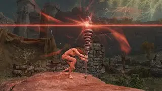 Elden Ring Devourer's Scepter Max Upgraded Combat Gameplay